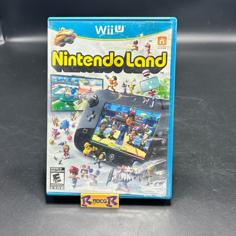 Nintendo Land Wii U (Nintendo Wii U Party Game Multiplayer, 2012) No Manual